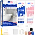 thumbnail image 1 of Kit de reparación de bañera TUFINEIN Porcelain Repair, 150 ml, blanco, 1 of 9
