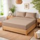 thumbnail image 2 of Juego de Sábanas Matrimonial  Spring Air Bamboo Sense Tacto Seda Transpirable Khaki, 2 of 5