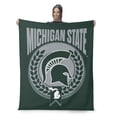 thumbnail image 2 of Michigan State NCAA Apex Silk Touch Sherpa Throw 50x60 inches, 2 of 5