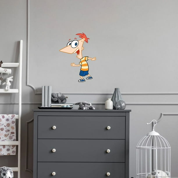 Phineas and Ferb Play Adventure Cartoon Character Wall Art Decal Vinyl ...