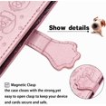 thumbnail image 6 of Crossbody Wallet Cell Phone Case for Samsung Galaxy S22,Cute Cat Dog Cartoon Style Flip Case Cover with Removable Lanyard Strap for Samsung Galaxy S22 MGG Rose Gold, 6 of 14