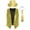 Gold, variant on TiaoBug Men Women Sparkling Sequin Sleeveless Waistcoat Vest Hat Necktie for Disco Theme Party Black XL