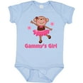 thumbnail image 3 of Inktastic Gammy's Girl Monkey Girls Baby Bodysuit, 3 of 5