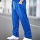 thumbnail image 2 of Los Pantalones Casuales de los Hombres de Color Sólido Suelto Ajuste Tobillo Longitud Versátil Deportes Corredores para el Uso Diario, los Pantalones de Trabajo de los Hombres, 2 of 9