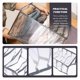 thumbnail image 5 of WEUVEB Organizador De Ropa De Gasa Lavable Para Closet Con Plegable Y Duradero, 5 of 6