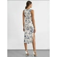 thumbnail image 4 of Sleeveless Printed Midi Dress, 4 of 6