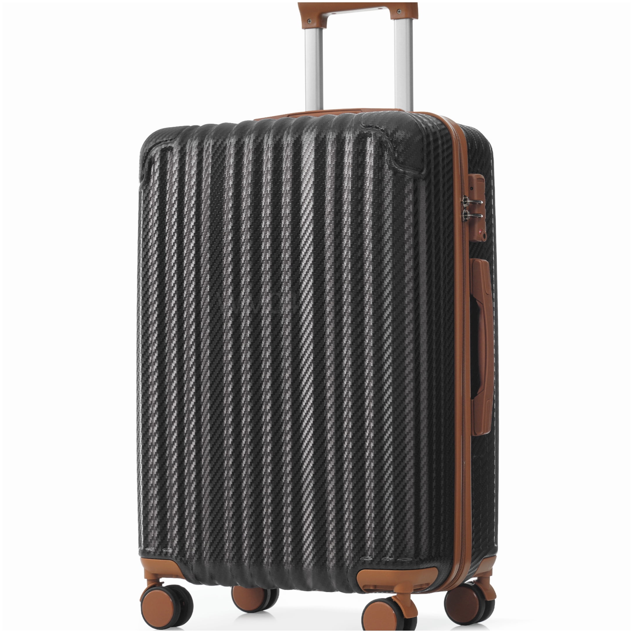 MANGIJOY ABS Hardshell 6-Piece Spinner Luggage Set with TSA Lock | Lightweight Suitcases for Carry On and Checked Bags