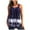 Navy, variant on gakvbuo Plus Size Tank Tops for Women Eyelet Embroidery Solid Hollow out Square Neck Ruched Hem Sleeveless Casual Fasion Loose Fit Pleated Flowy Summer Tops For Women Tops Dressy Tunics Tee Shirt