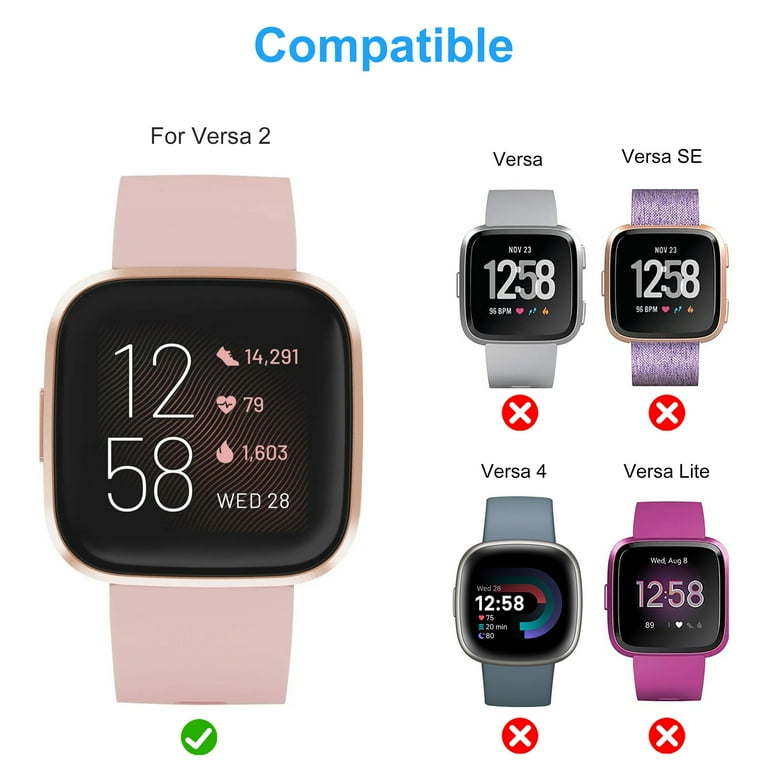 Sinoacc Oplader voor Fitbit Versa 2 Health & Fitness Smartwatch 3,3 Ft Fast Char