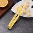 thumbnail image 3 of 3 Pcs Ice Tongs, Stainless Steel Sugar Cube Tong, Stainless Steel Mini Serving with Smooth Edge for Appetizers,Tea Party, Coffee Bar, Desserts, Cooking Tongs, Cooking Utensils, 3 of 3