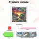thumbnail image 5 of 5D DIY Parcial Perforación Especial Diamante Painting Kit Flores 30x30 Cm, 5 of 9