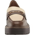 thumbnail image 2 of Sam Edelman Laurs Olive Taupe Slip On Round Toe Chunky Lug Sole Platform Loafers (Olive Taupe, 8.5), 2 of 5