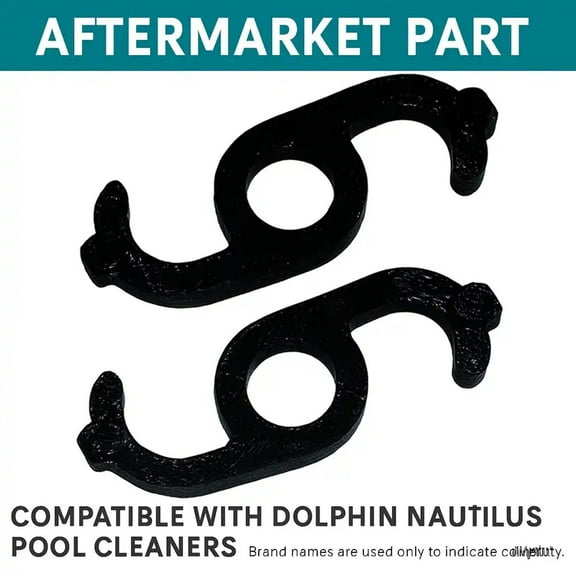Replacement Filter Clips – Compatible with Dolphin Nautilus (2-Pack Aftermarket)