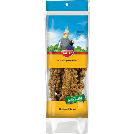 Millet Bird - Kaytee Products Inc-Natural Spray Millet- Canary/finch 3 Ounce