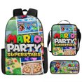 thumbnail image 1 of Rick And Morty Sac d'École Trois Pièces, Sac à Dos Multi-Tailles, Sac d'École Étudiant, 1 of 3