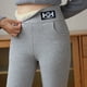 thumbnail image 4 of Gibobby Leggings Afelpados Mujer Pantalones lana para mujer 2023 Otoño e invierno Nuevos pantalones y engrosados fuera paral lápiz Pantalones ajustados y cálidos（Gris， XL), 4 of 5