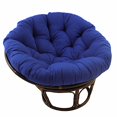 thumbnail image 2 of International Caravan Furniture Piece 42-Inch Rattan Papasan Chair with Solid Twill Cushion, 2 of 4