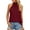 Wine Red, variant on Spencer Women's Sleeveless Tie Halter Neck Summer Tops Loose Casual Tank Top Blouse Shirts Sexy Plain T-Shirts "Black,L"