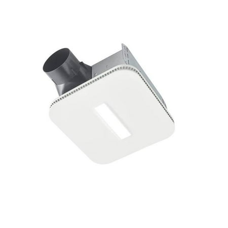 

Broan NuTone AE110LK 110 CFM Flex Series Ceiling Bathroom Exhaust Fan with Clean Cover Grille & LED Light Energy Star
