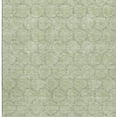 thumbnail image 4 of HomeRoots 676031 9 x 12 ft. Artichoke Green & Ivory Geometric Transitional Washable Machine Made Rectangle Area Rug with UV Protection, 4 of 9