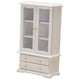 thumbnail image 2 of Estantería para libros con cajones para casa de muñecas a escala 1:12, modelo de muebles de madera para sala de estar. Blanco, 2 of 9