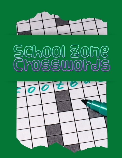 school zone crosswords crossword puzzle books for