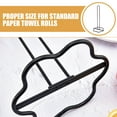 thumbnail image 2 of DRAFIDEEP 1Piece Metal Paper Towel Holder Stand for Kitchen Countertop with Rustic Style 13.09X6.09X6.09in, 2 of 8