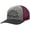 Gray,Red, variant on Licensed Wool Snapback Hat Gray/Maroon