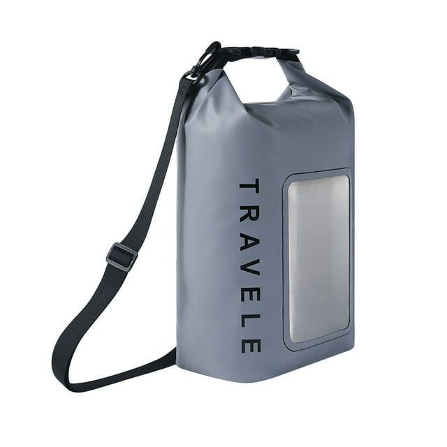 Sac de Plage de Natation d'Été Sac à Bandoulière Imperméable Sac de Rangement pour Cellulaire Grande Capacité