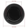 thumbnail image 4 of 2X Car Modified Steering Wheel Horn Button Racing Steering Wheel Button Universal Horn Cover,2 x Steering wheel button,Black, 4 of 4