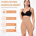 thumbnail image 6 of Werena Shapewear Shorts Tummy Control for Women High Waisted Body Shaper Underwear Slimming Slip Shorts Under Dresses, 6 of 7