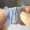 thumbnail image 5 of Uxcell Plastic Floss Bobbins Thread Cards Cross DIY Sewing Red 150 Pack, 5 of 7