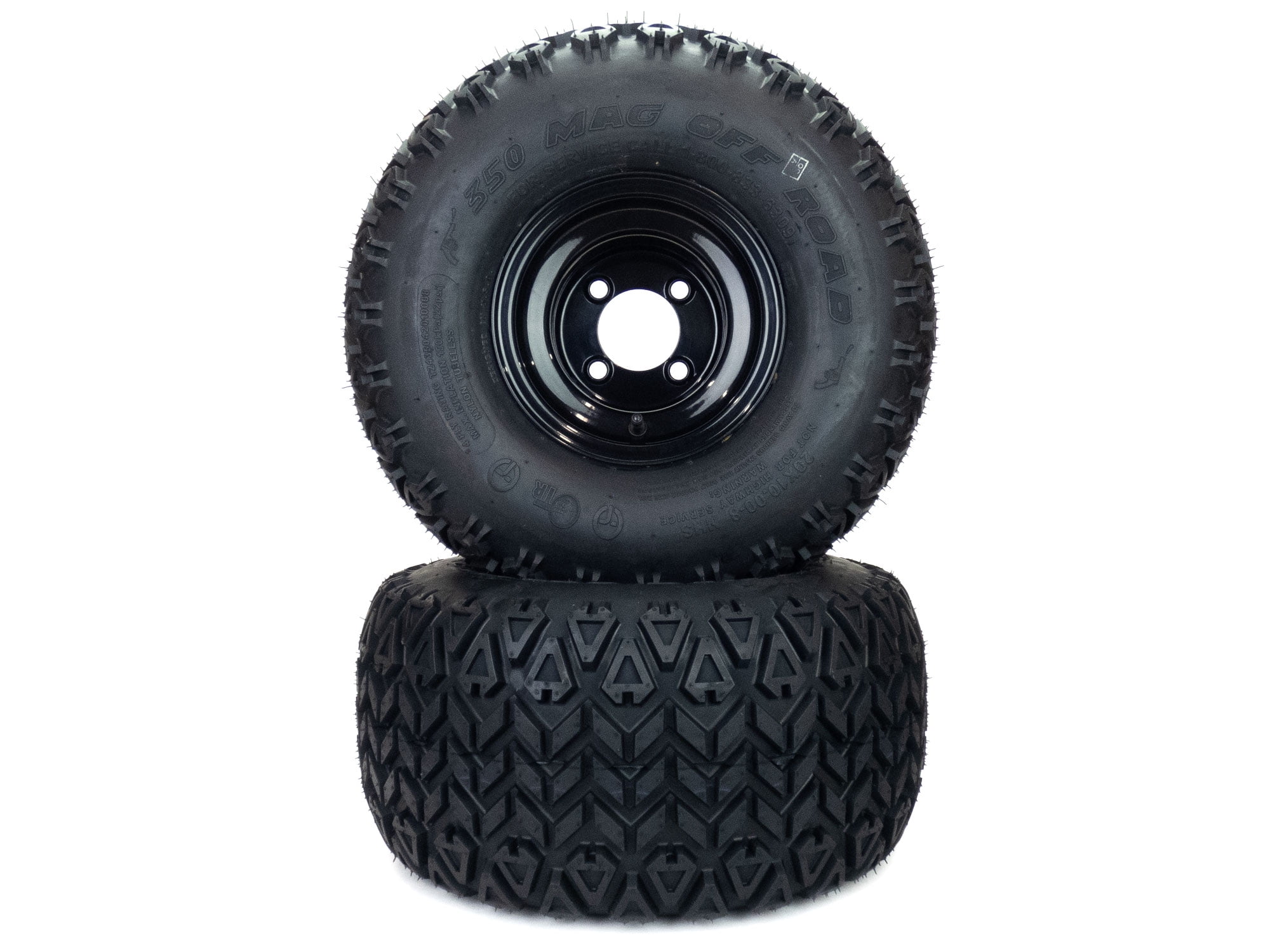 (2) All Terrain Tire Assy 20x10.008 Fits Ariens Gravely 52" & 60" ZTX