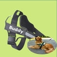 thumbnail image 2 of Arnés personalizado para mascotas, chaleco reflectante y transpirable ajustable para perros pequeños y grandes, accesorios de entrenamiento sin tirones, 2 of 4
