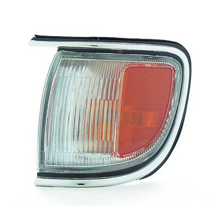 Nissan Pathfinder Side Marker 1996-1998 Nissan Pathfinder Driver Side Left Chrome Trim Corner and Side Marker Lamp 261150W025 ()