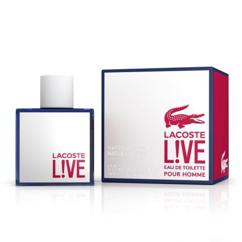 Lacoste Live Pour Eau de Toilette Spray for Men 3.3 fl oz - Walmart.com