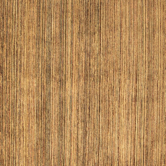 Ahgly Company Indoor Square Oriental Brown Modern Area Rugs, 3' Square