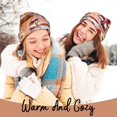 thumbnail image 4 of Pofeuu Gnomes With Coffee Print Beanie Hat for Men Women Knit Winter Hat Warm Cuffed Skull Beanie Slouchy Soft Unisex, 4 of 6