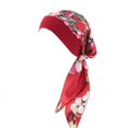 thumbnail image 2 of Chapeaux de Visière Yaman pour Femmes Casual Imprimé Chimio Bonnet Cancer Turban Cap Polyester, 2 of 2