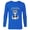 Navy, variant on Marvel Studios Deadpool & Wolverine Chimichangas Toony - Long Sleeve T-Shirt for Men - Customized-White