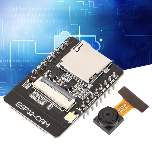 Placa de desarrollo de módulo de cámara, ESP32-S WiFi + BT módulo de cámara tarjeta tarjeta de desar ulo de cámara de cámara de cámara Módulo de cámara Spptty Electricista