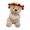 B-50 cm, variant on Cotton Bear Holding Rose Plush Doll Easy To Clean Decorative Stuffed For Bedroom Living Room