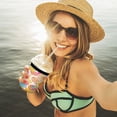 thumbnail image 6 of Set of 3 Packs Reusable Hot And Iced Coffee Cup Sleeve Neoprene Tumbler Sleeve Sweets And Rainbow Lollipops Pattern(16,24,32oz), 6 of 8