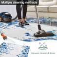 thumbnail image 5 of Spring Blue Floral Outdoor Rug for Patio/Deck/Porch, Non-Slip Large Area Rug 6 x 9 Ft, Farmhouse Weeping Floral Leaves Indoor Outdoor Rugs Washable Area Rugs, Reversible Camping Rug Carpet Runner, 5 of 8