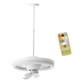 thumbnail image 2 of GROWTH TANK Ceiling Fan Light Ceiling Fan with Light E27 LED Lights Low Profile Ceiling Fans 60W with 0.5m Rod, 2 of 9
