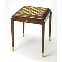 HomeRoots 389894 Game Table, Antique Cherry