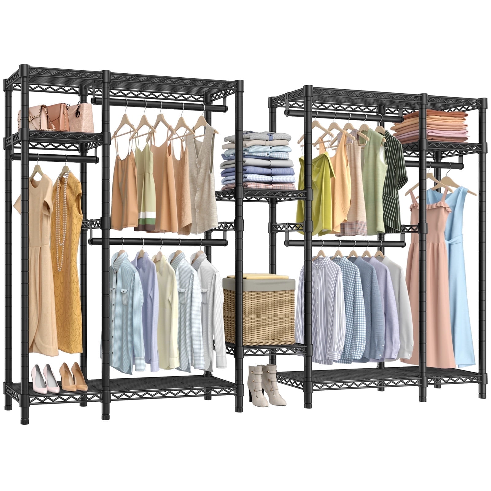 m’s closet Mainstays 1-Tier Zippered Enclosed Extra Wide Closet Storage