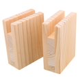 thumbnail image 4 of BQLZR 8PCS Groove Width 0.79" Bed Risers Feet Furniture Lifter for Table 10CMx10CMx2CM, 4 of 5