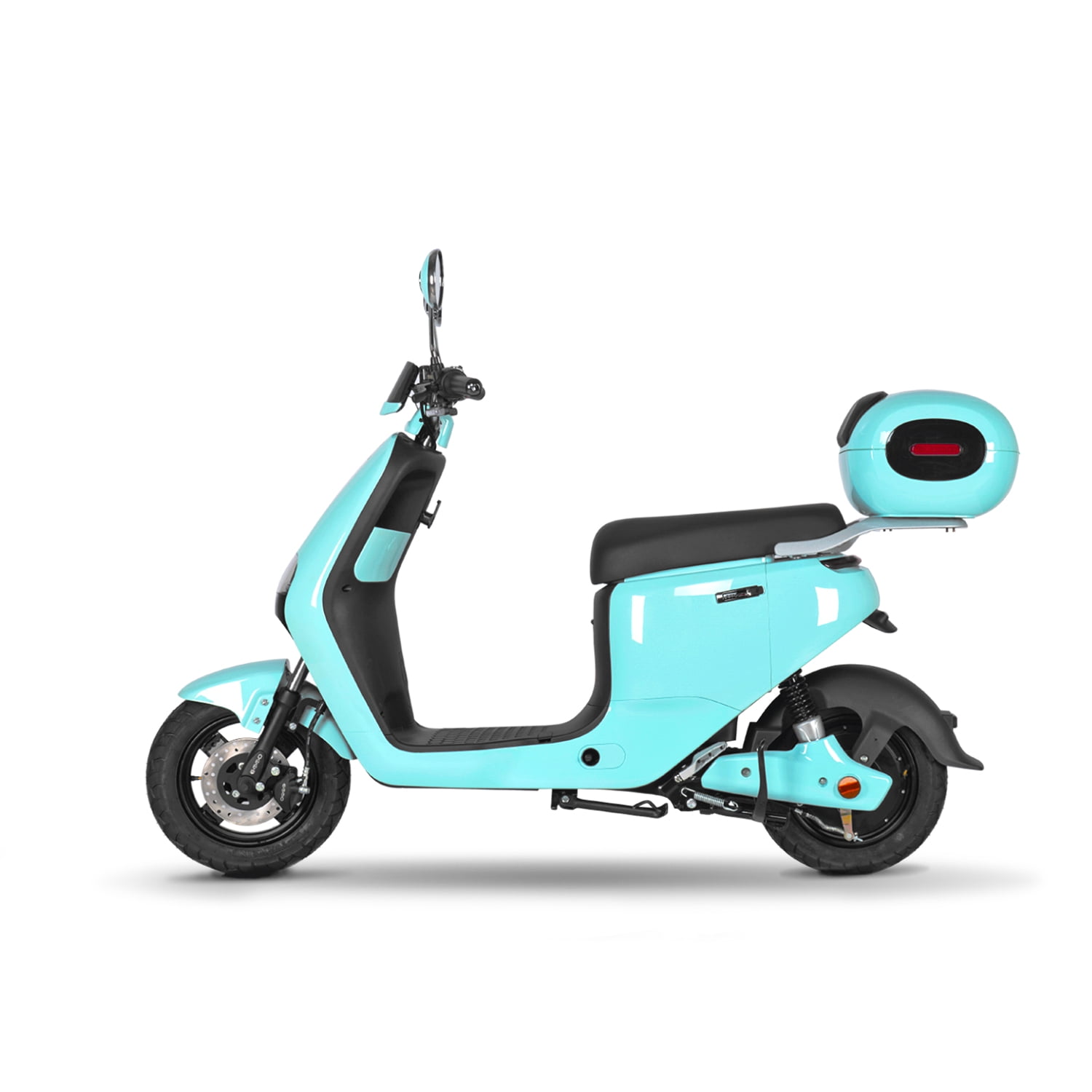 Emmo ADO eBike Electric Scooter Bike Moped Style E Bike 48V30Ah Lithium 60km Range Blue Walmart