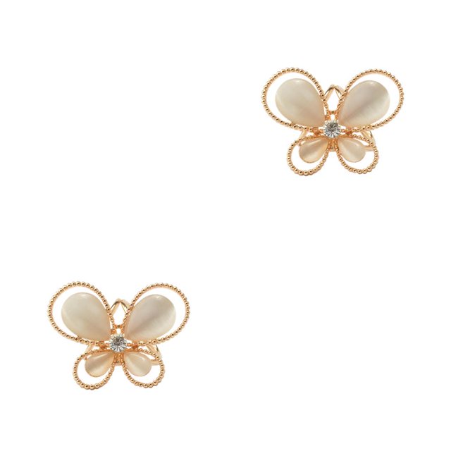 sweethay Bufanda anillo elegante chal Clip bufandas broche galvanoplastia aleación Vintage envoltura abrazadera cierre titular Scalewing estilo Blanco 2Conjunto